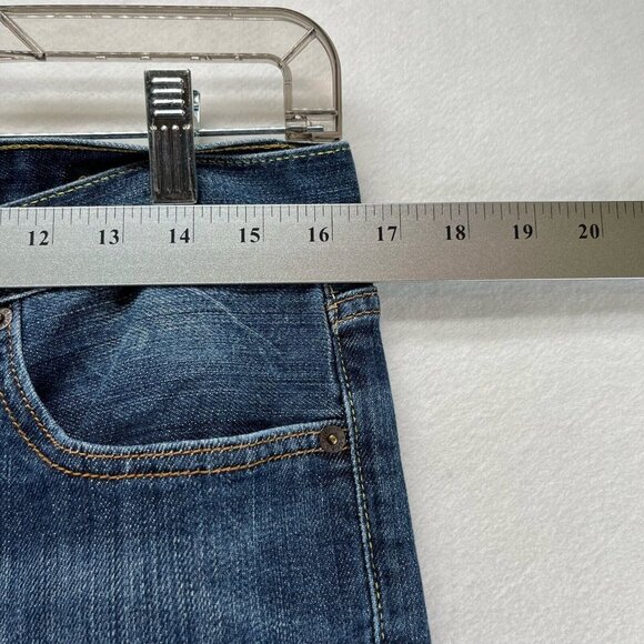 Lucky Brand Jeans Mens 32 x 32 Classic Straight Medium Washed Denim Cotton Blue - Picture 10 of 12